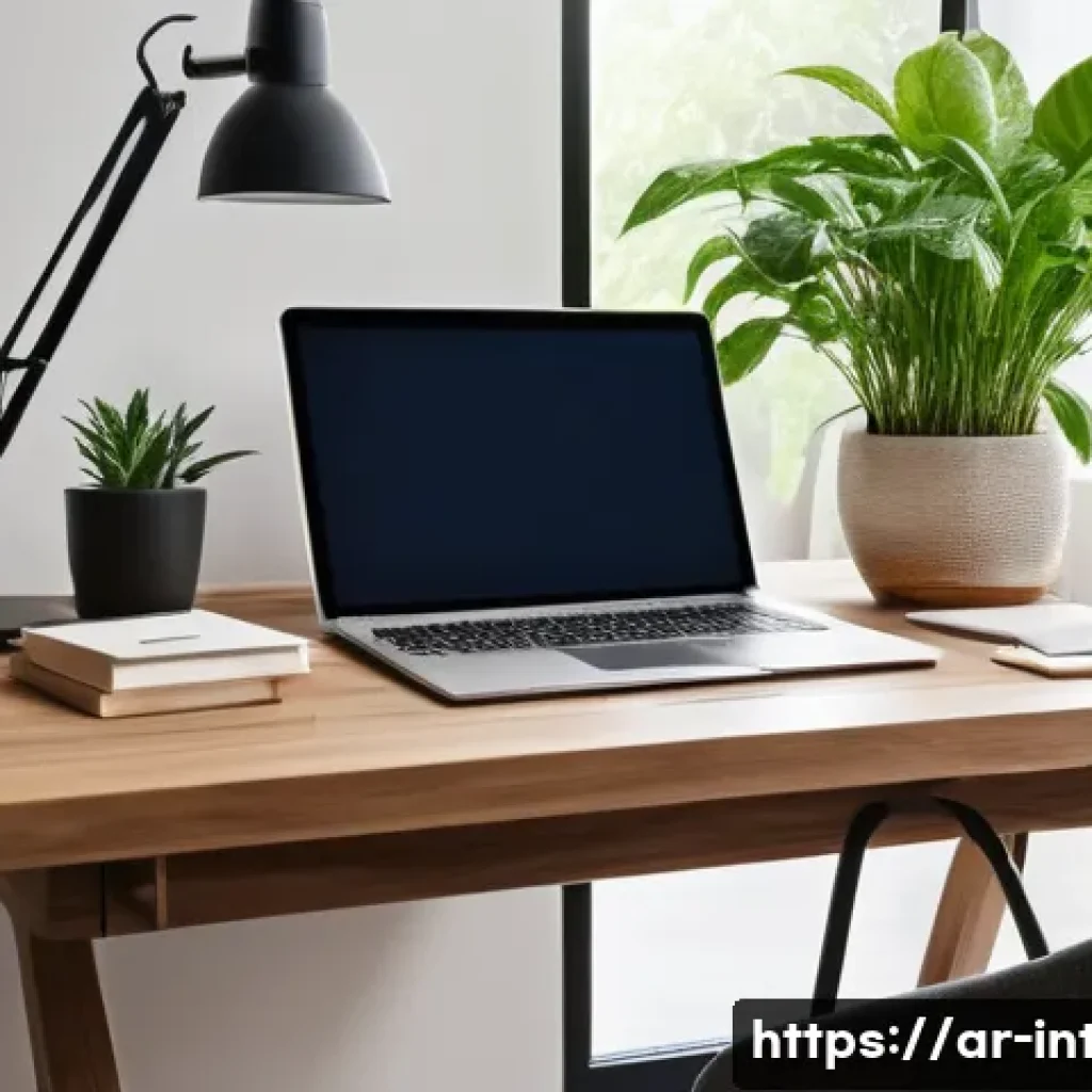 실내건축 시험을 위한 추천 학습 사이트 - **Prompt 1: Focused Interior Design Student in a Modern, Sustainable Home Office**
    "A young adul...